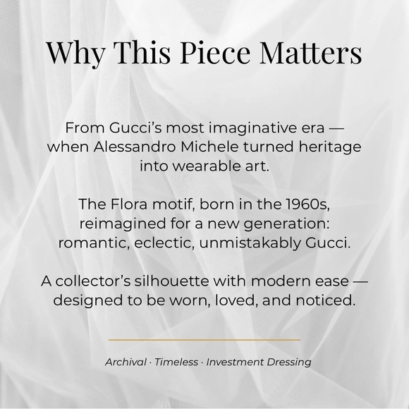 GUCCI Flora Canvas Mini Saddle Crossbody – Michele Era - Picture 5 of 5